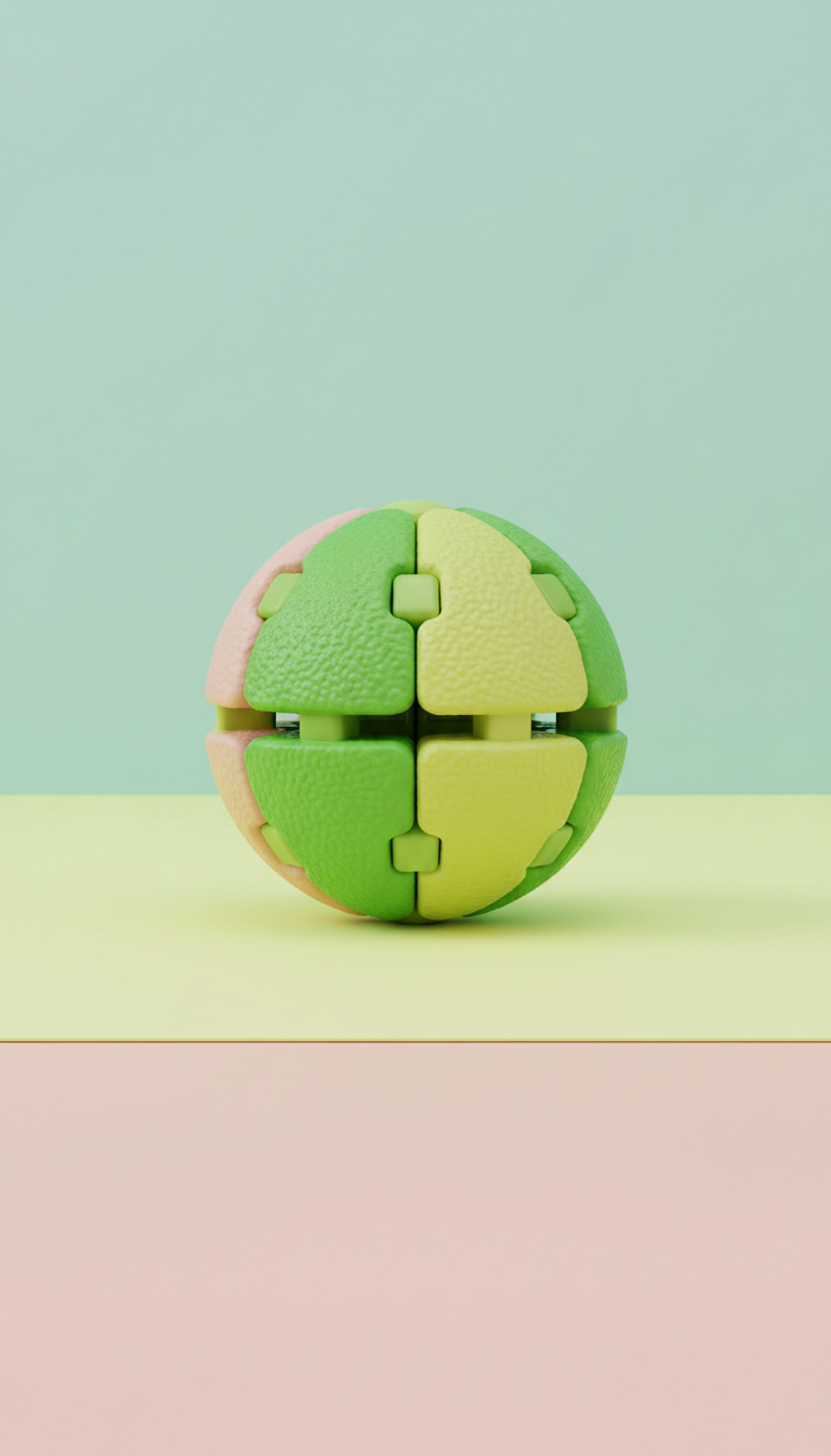Fresh Lime Puzzle Toy