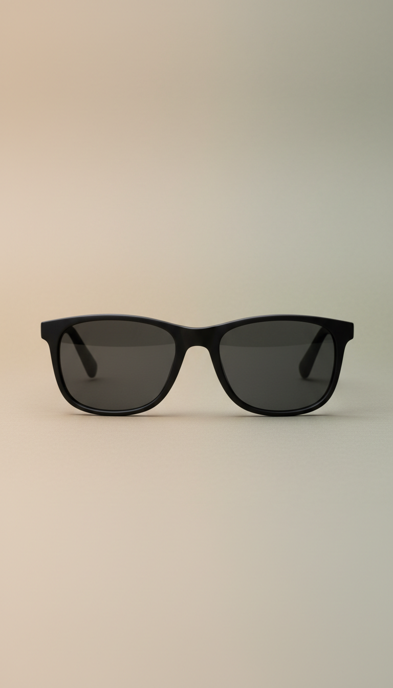 Basalt Black Acetate Frame Sunglasses