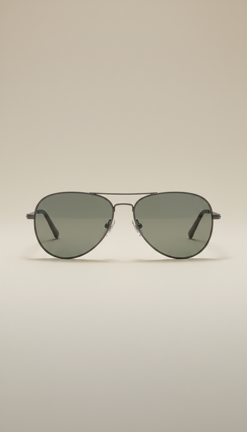 Sea Sage Matte Titanium Aviators