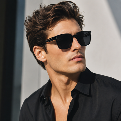 Square Frame Fashion Sunglasses