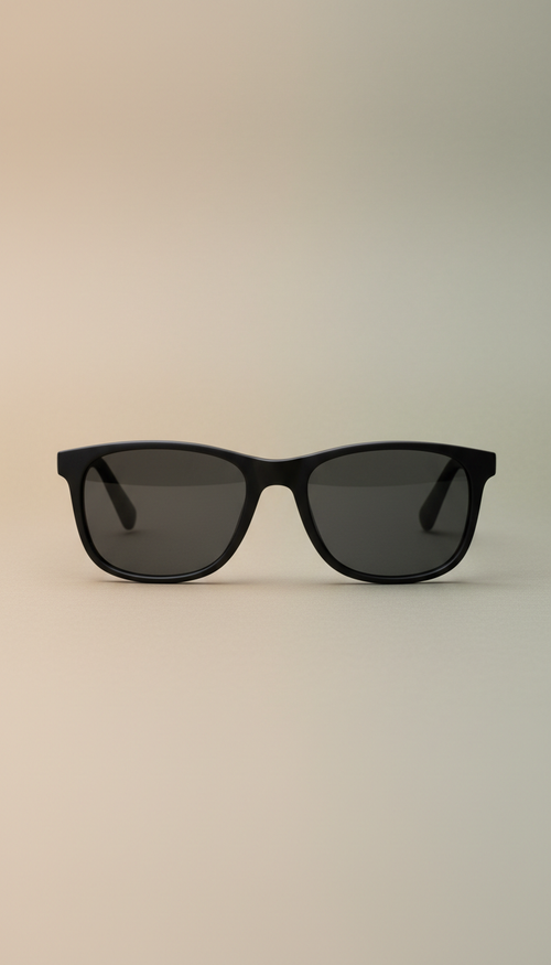 Basalt Black Acetate Frame Sunglasses