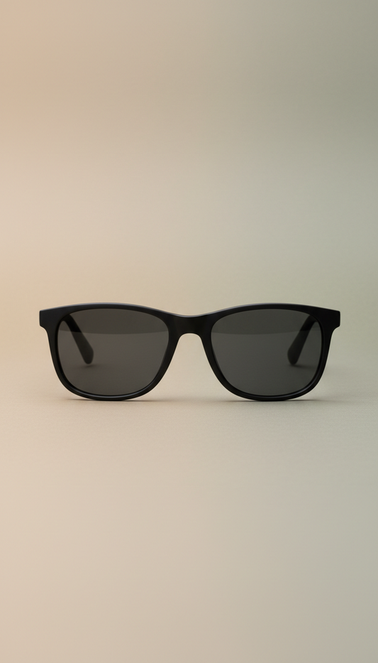 Basalt Black Acetate Frame Sunglasses